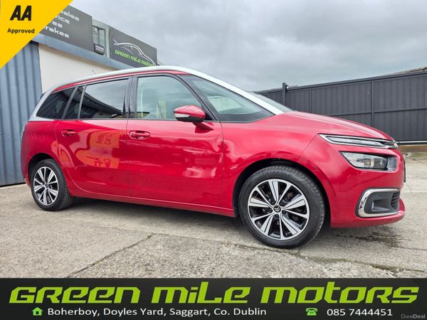 Citroen Grand C4 Picasso Hatchback, Diesel, 2016, Red