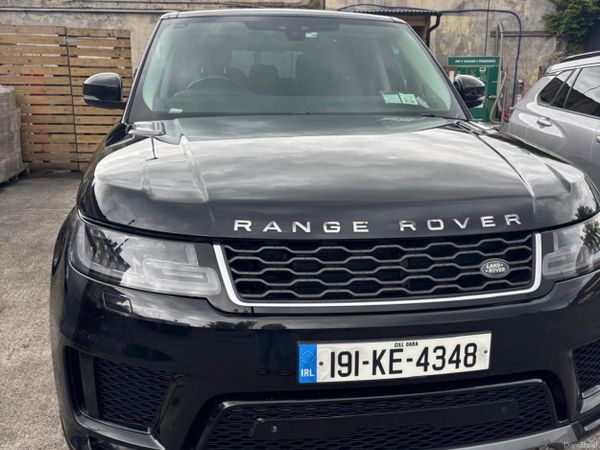 Land Rover Range Rover Sport SUV, Diesel, 2019, Black