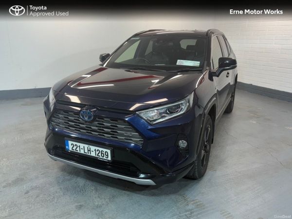 Toyota RAV4 SUV, Petrol Hybrid, 2022, Blue