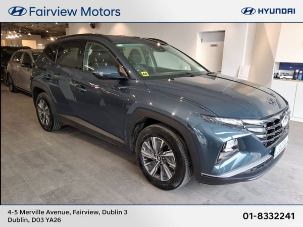 Hyundai Tucson SUV, Petrol Hybrid, 2024, Blue