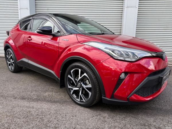 Toyota C-HR Hatchback, Petrol Hybrid, 2021, Red