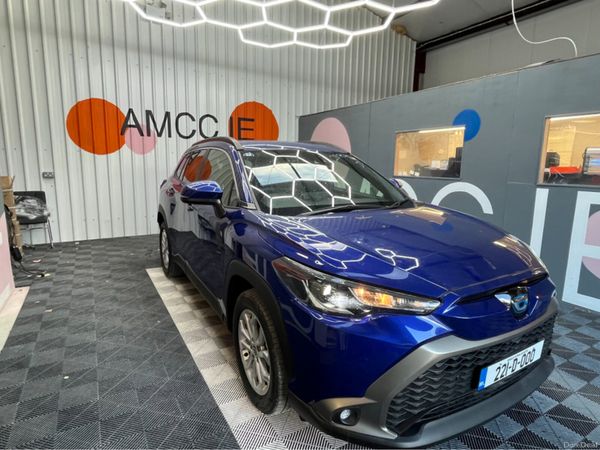 Toyota Corolla Cross SUV, Petrol Hybrid, 2022, Blue