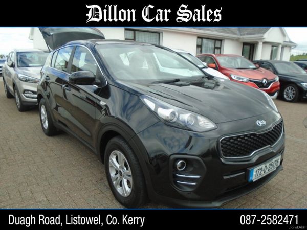 Kia Sportage SUV, Diesel, 2017, Black