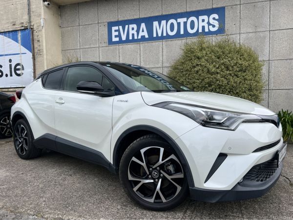 Toyota C-HR SUV, Petrol Hybrid, 2019, White
