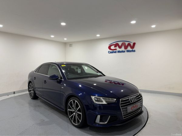 Audi A4 Saloon, Diesel, 2019, Blue