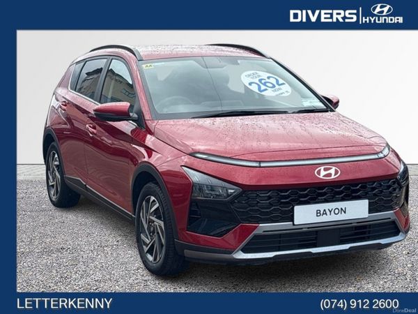 Hyundai Bayon Estate, Petrol, 2026, Red