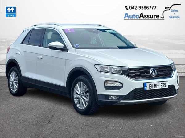 Volkswagen T-Roc Hatchback, Petrol, 2019, White