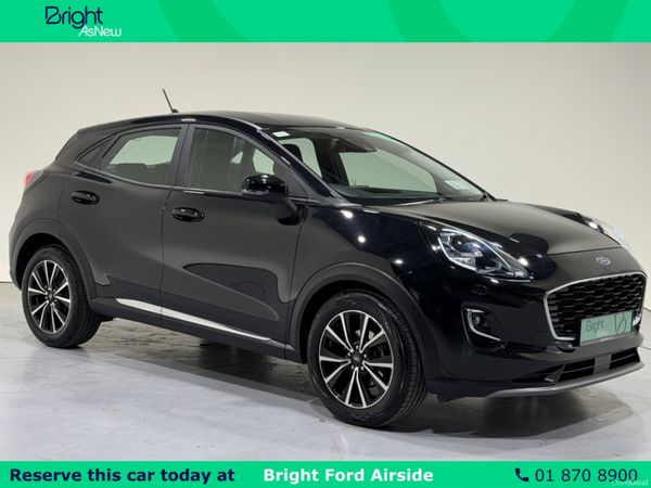 Ford Puma MPV, Petrol Hybrid, 2021, Black