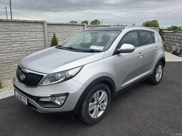 Kia Sportage SUV, Diesel, 2015, Silver