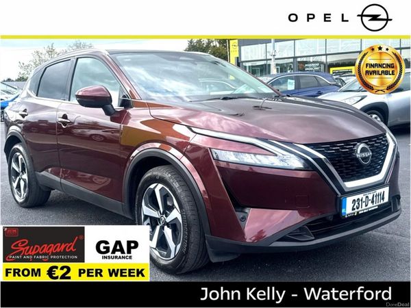 Nissan Qashqai MPV, Petrol, 2023, Red