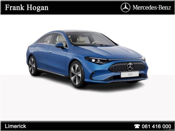 Mercedes-Benz CLA Coupe, Electric, 2026, Blue