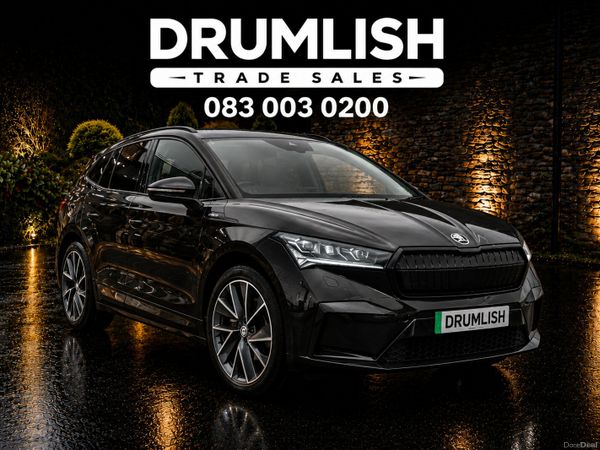Skoda Enyaq SUV, Electric, 2023, Black