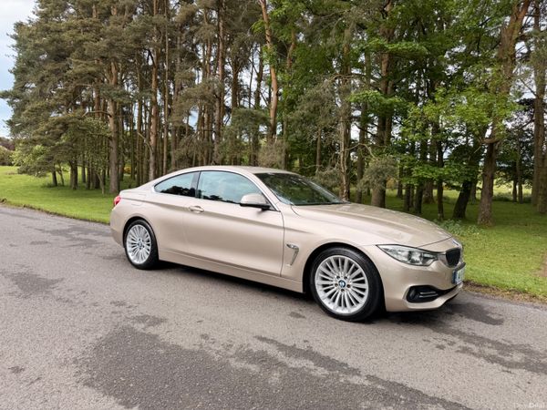 BMW 4-Series Coupe, Petrol, 2014, Silver