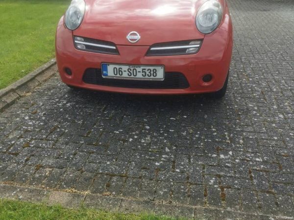 Nissan Micra Hatchback, Petrol, 2006, Red