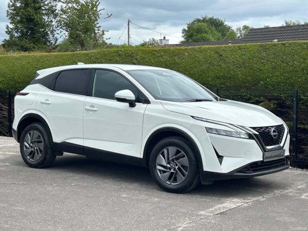 Nissan Qashqai SUV, Petrol Hybrid, 2023, White