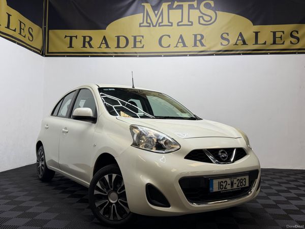 Nissan Micra Hatchback, Petrol, 2016, White