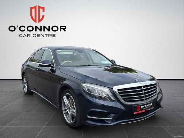 Mercedes-Benz S-Class Saloon, Diesel, 2017, Blue