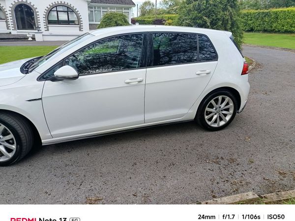 Volkswagen Golf Hatchback, Diesel, 2018, White