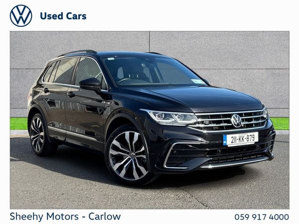 Volkswagen Tiguan SUV, Diesel, 2021, Black