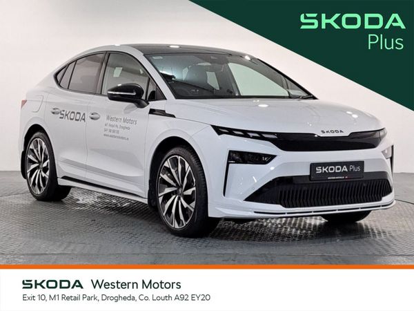Skoda Enyaq Coupe, Electric, 2026, White