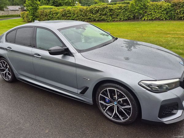 BMW 5-Series Saloon, Petrol Plug-in Hybrid, 2023, Grey