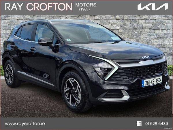 Kia Sportage SUV, Diesel, 2026, Black