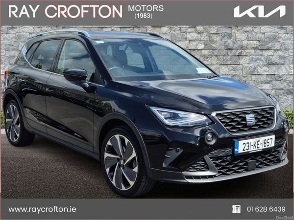 SEAT Arona SUV, Petrol, 2023, Black