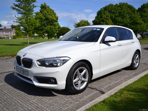 BMW 1-Series Hatchback, Diesel, 2017, White