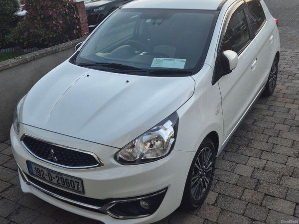 Mitsubishi Mirage Hatchback, Petrol, 2019, White