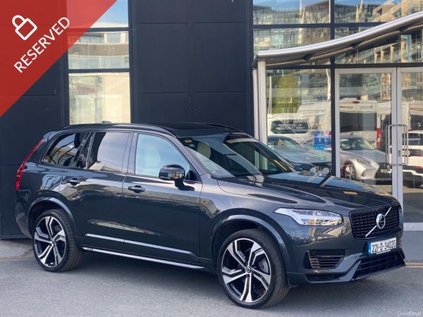 Volvo XC90 Estate, Petrol Plug-in Hybrid, 2022, Grey