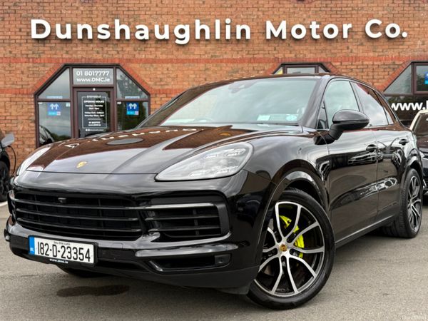 Porsche Cayenne SUV, Petrol Plug-in Hybrid, 2018, Black