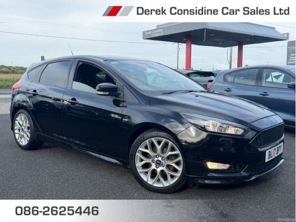 Ford Focus Hatchback, Diesel, 2017, Black