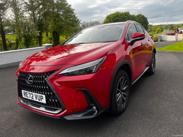 Lexus NX SUV, Petrol Hybrid, 2022, Red