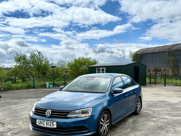 Volkswagen Jetta Saloon, Diesel, 2014, Blue
