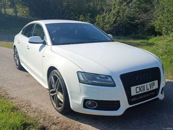 Audi A5 Hatchback, Diesel, 2011, White