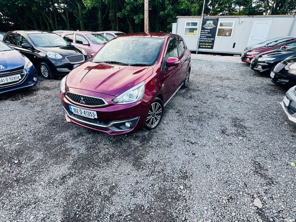 Mitsubishi Mirage Hatchback, Petrol, 2016, Red
