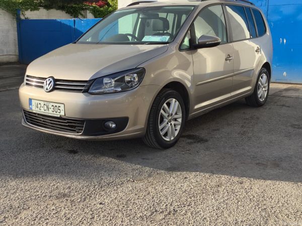Volkswagen Touran MPV, Diesel, 2014, Brown