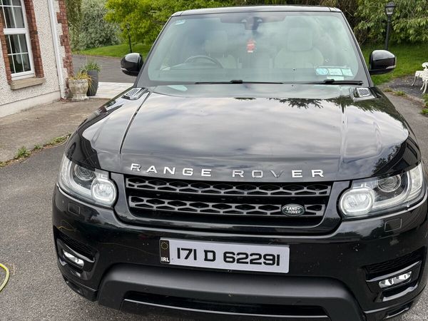 Land Rover Range Rover Sport SUV, Diesel, 2017, Black