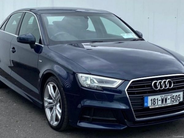 Audi A3 Saloon, Diesel, 2018, Blue