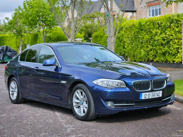 BMW 5-Series Saloon, Diesel, 2012, Blue