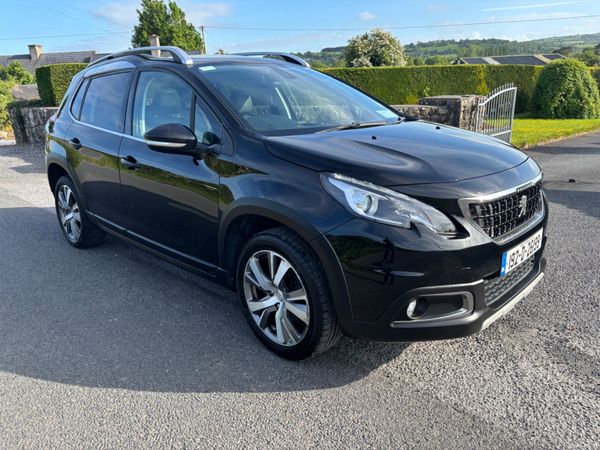 Peugeot 2008 Hatchback, Petrol, 2019, Black