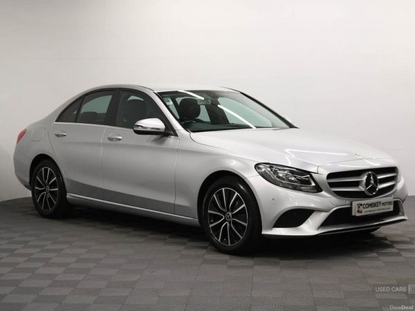 Mercedes-Benz C-Class Saloon, Diesel, 2020, Silver