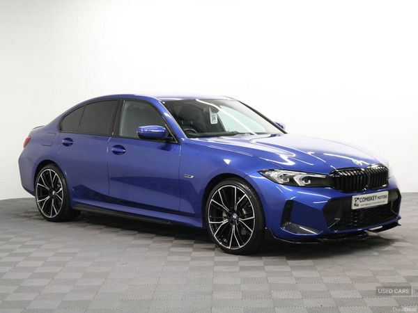 BMW 3-Series Saloon, Petrol Hybrid, 2023, Blue