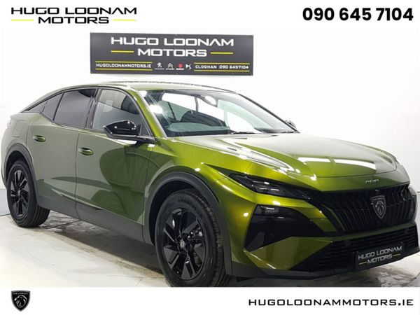 Peugeot 408 Hatchback, Petrol Hybrid, 2026, Green
