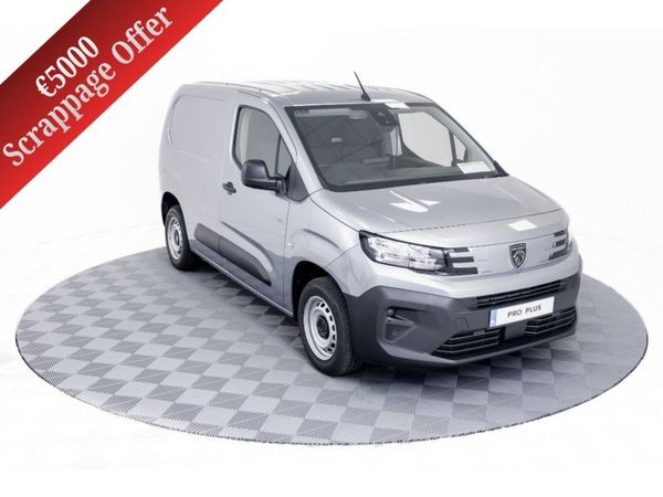 Peugeot Partner Van, Diesel, 2026, Grey