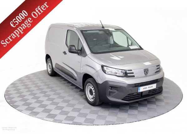 Peugeot Partner Van, Diesel, 2026, Grey