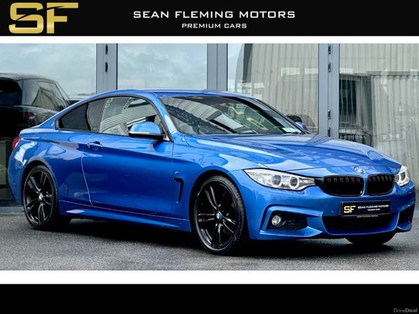 BMW 4-Series Coupe, Diesel, 2014, Blue