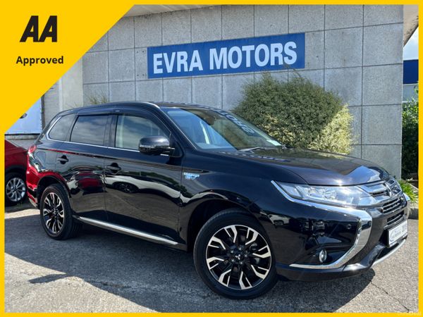 Mitsubishi Outlander SUV, Petrol Plug-in Hybrid, 2018, Black