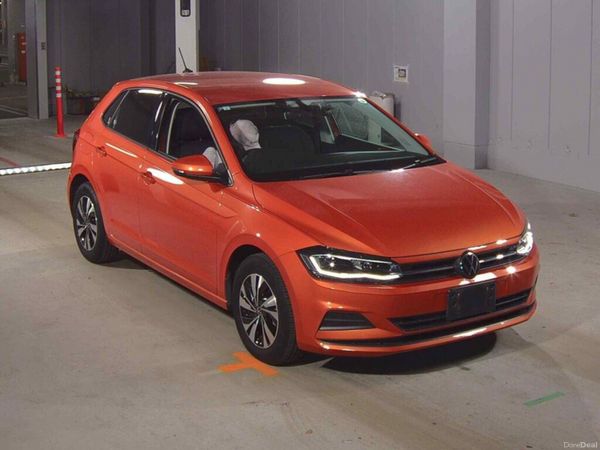 Volkswagen Polo Hatchback, Petrol, 2021, Orange