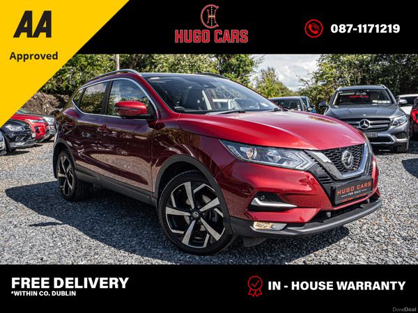 Nissan Qashqai MPV, Petrol, 2018, Red